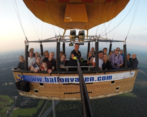 Ballonvaart van Houten naar Leusden